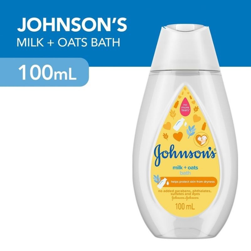 Johnson's Baby Milk + Oats Bath 100ml Shopee Philippines