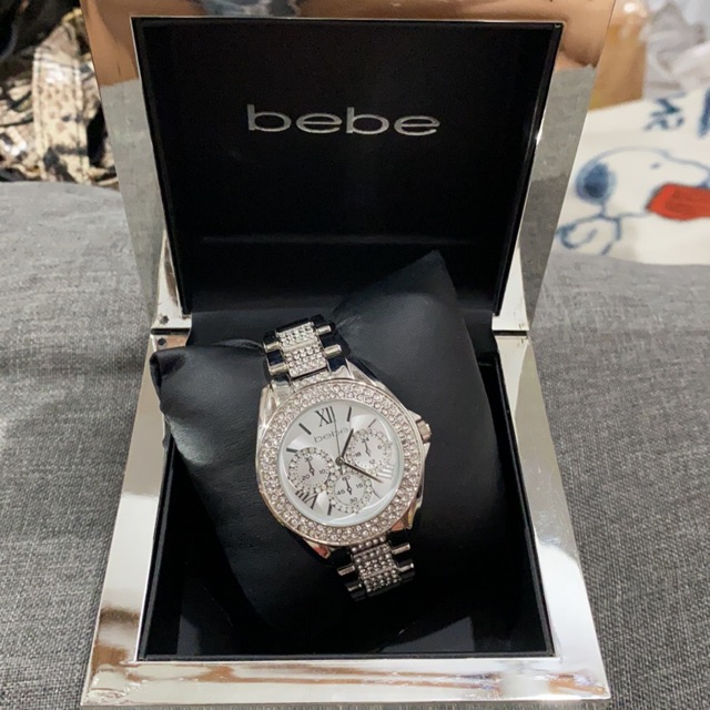 Bebe shop diamond watch