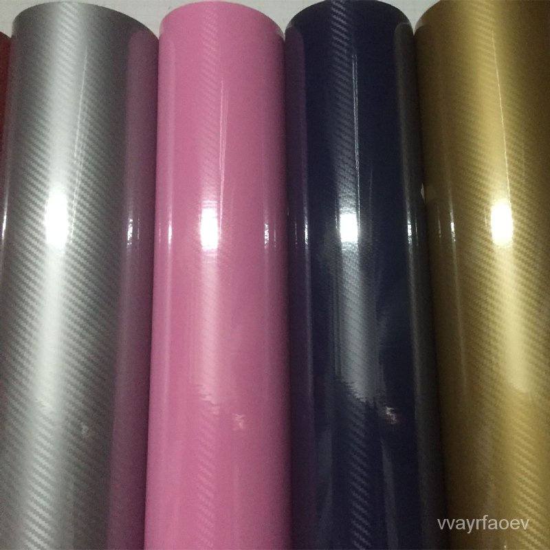 Pvc Glossy Matte Canbon Fiber Vinyl Roll Car Sticker Wrap Shopee