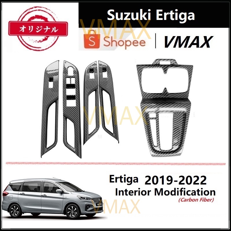 Suzuki Ertiga XL7 2019-Present Carbon Fiber Interior Cover modification ...