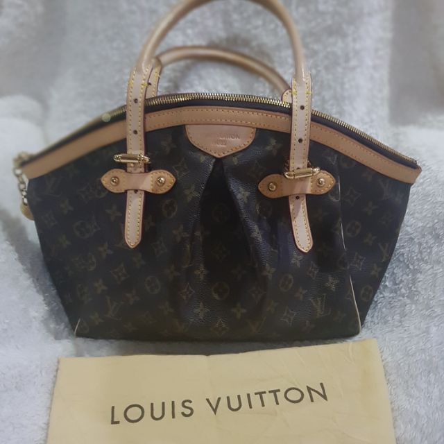 Louis Vuitton Brown Monogram Tivoli GM Cloth ref.300013 - Joli Closet