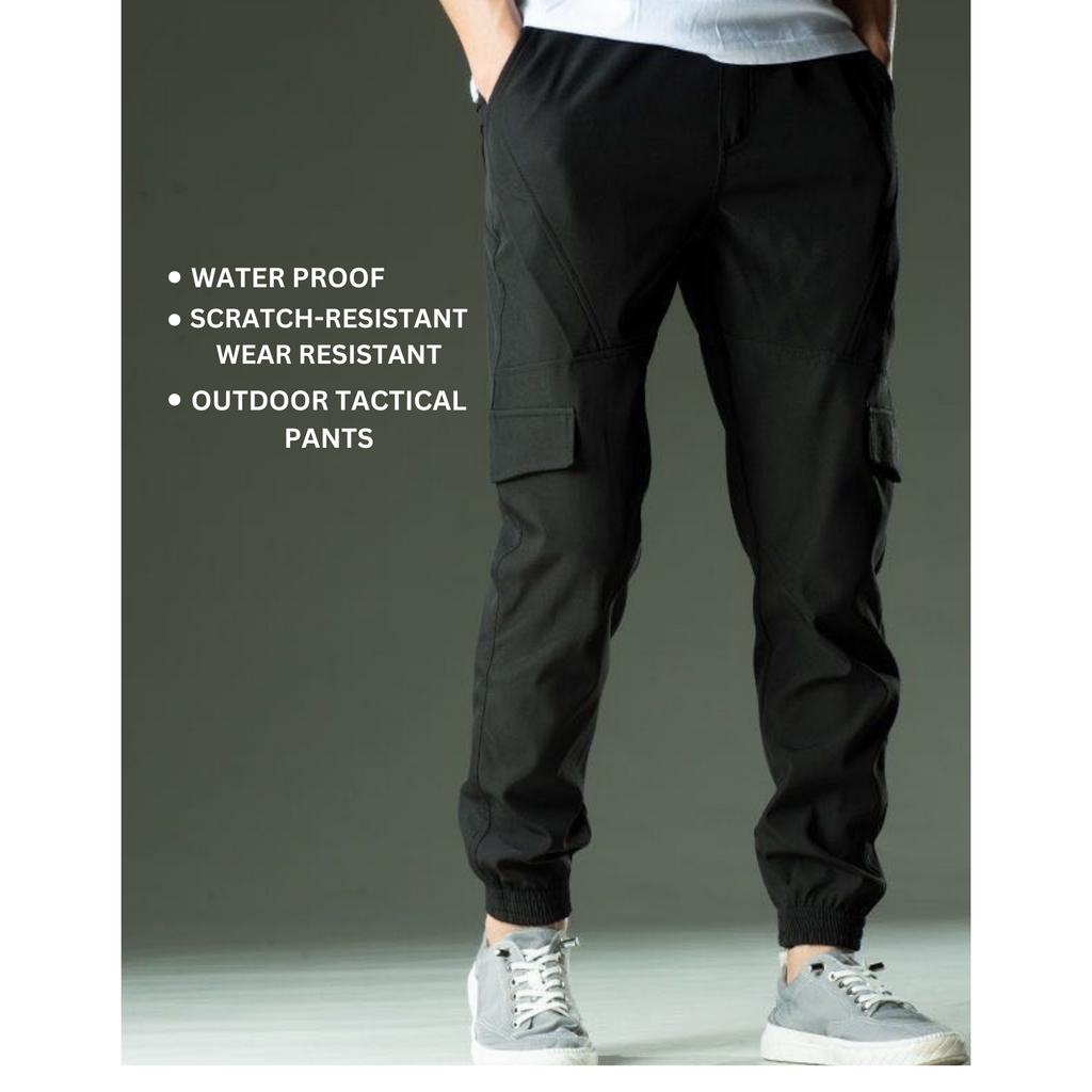 Outdoor Waterproof Tactical Jogger Pants For Men Plain Tactical Pants