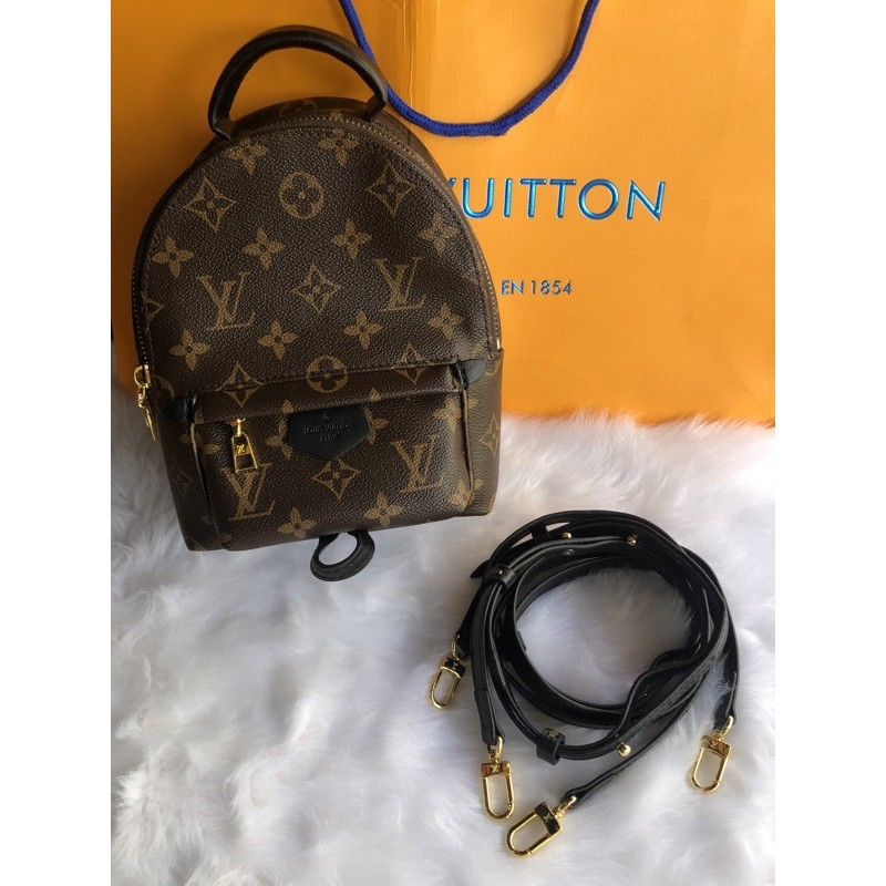 Preloved Louis Vuitton Palm Springs Mini Backpack (Coded)