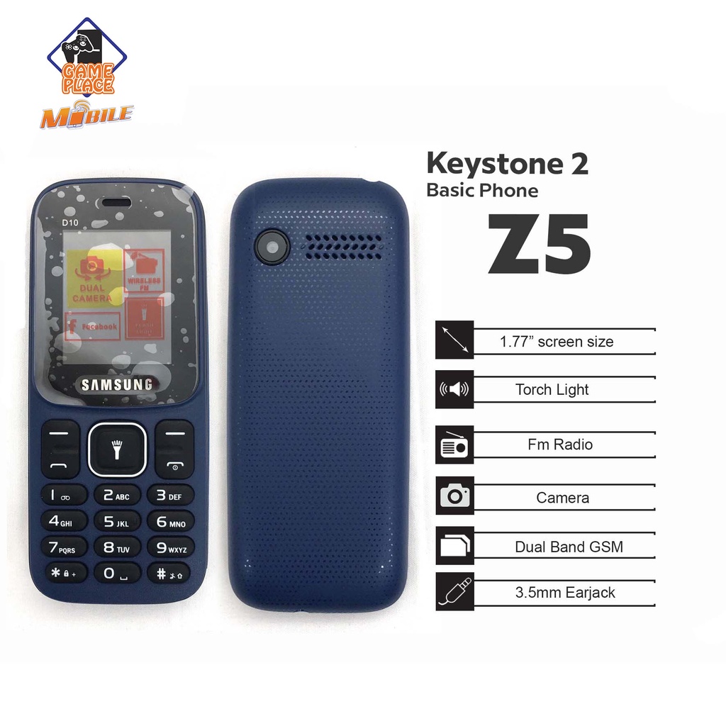 Keystone2 KeyPad Z5 Basic Mobile Phone Dual Sim (GPM) | Shopee Philippines