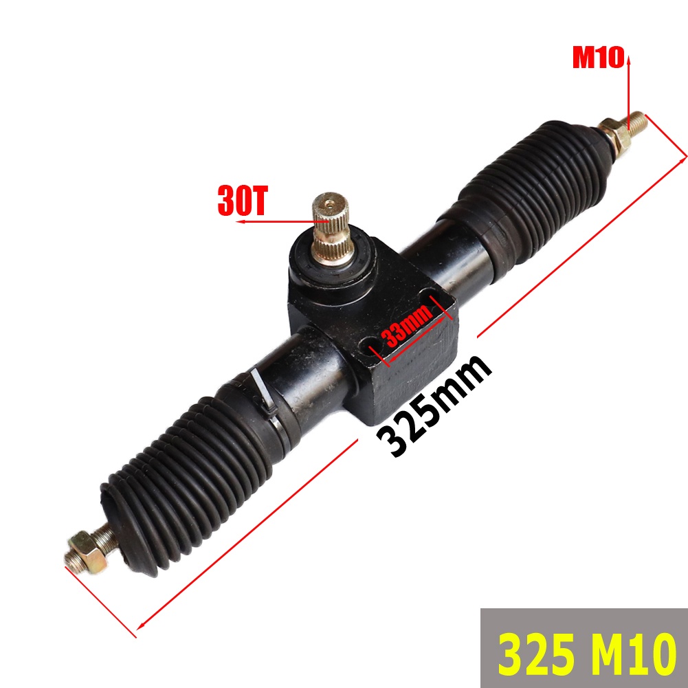 Steering Wheel Part Assembly Gear Rack Pinion Shaft Tie Rod For Go Kart Quad ATV