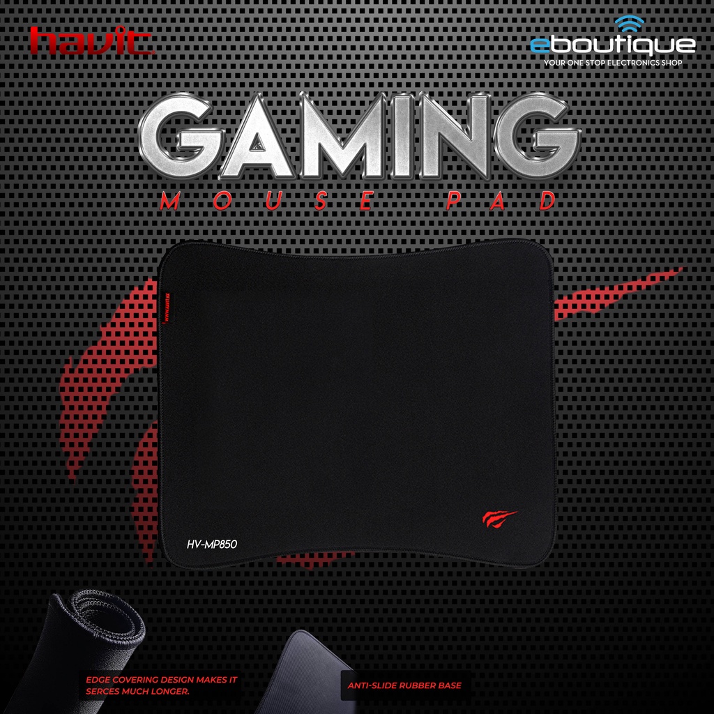 Havit Gaming Mouse Pad For Laptop Computer (HvMp850) Shopee Philippines
