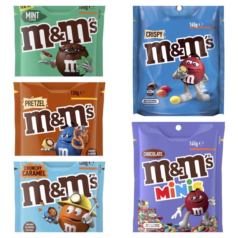M&m's Caramel Chocolate Medium Bag 130G