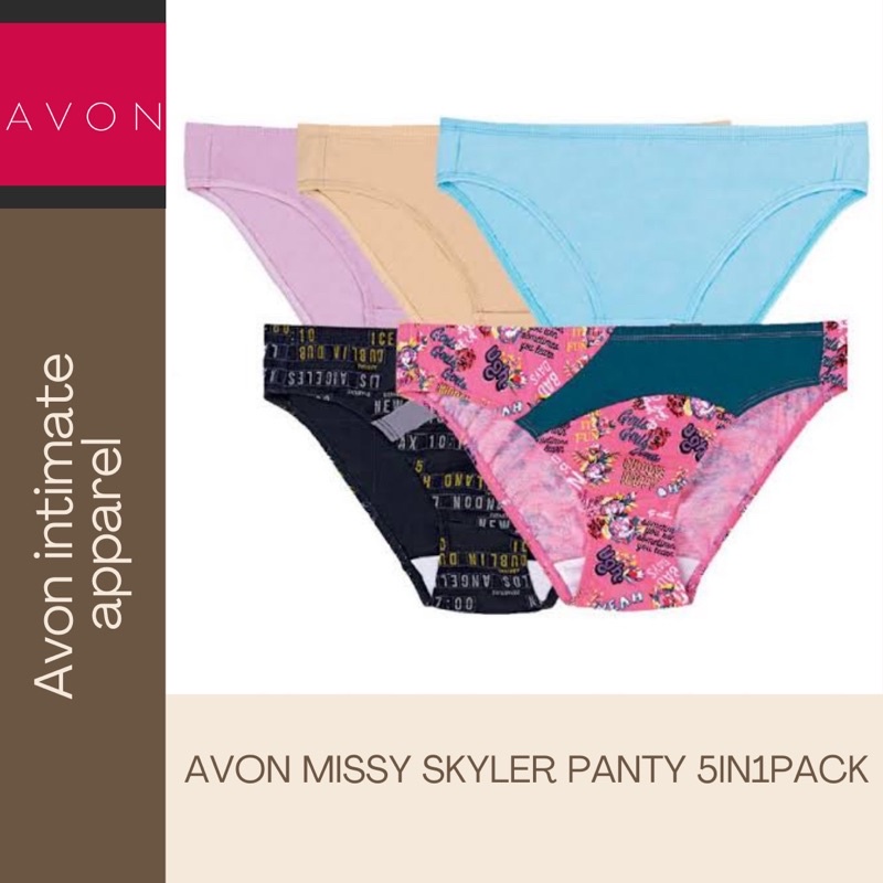 Avon Missy Skyler 5pc panty pack Shopee Philippines