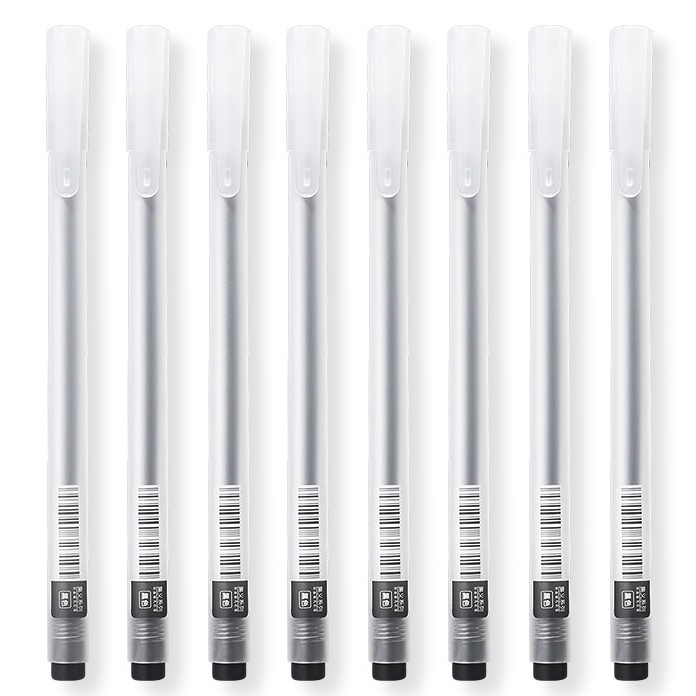 Simple-style frosted gel pen carbon ball pen signature pen office ...