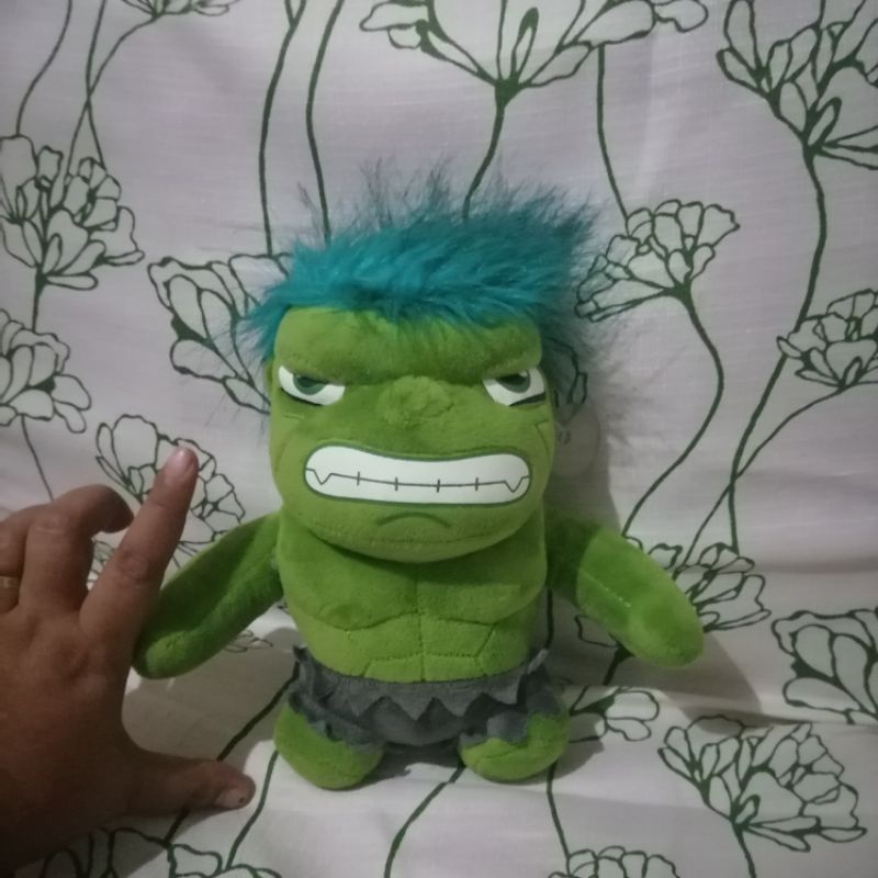 incredible hulk stuffed doll