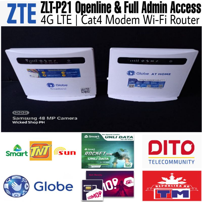 ZLT-P21 Broadband WiFi [Permanent Openline/Unlocked] | Shopee Philippines