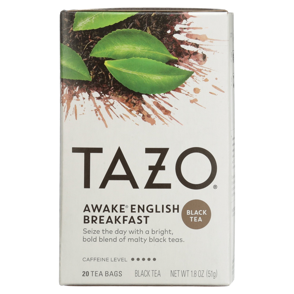 Tazo Awake English Breakfast Black Tea Bright Bold Blend of Malty Black Teas Shopee Philippines