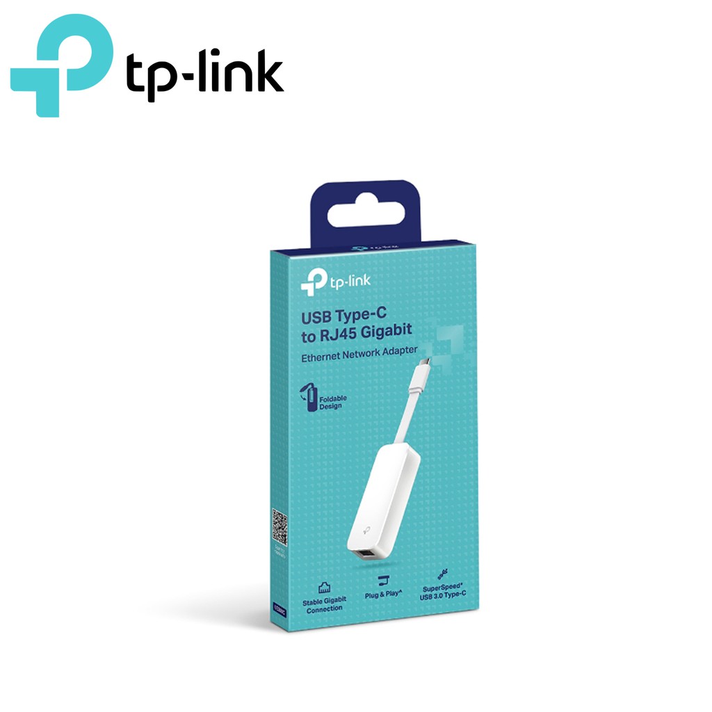 TPLink Ue300C USB TypeC To Rj45 Gigabit Network Adapter