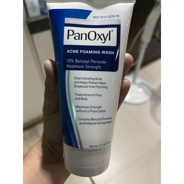 PanOxyl 10 Benzoyl Peroxide Acne Foaming Wash Shopee Philippines