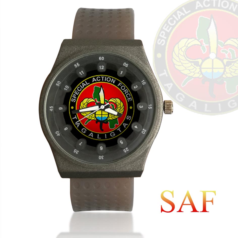 Rubber SAF Special Action Force Wristwatch kapatiran ph | Shopee ...