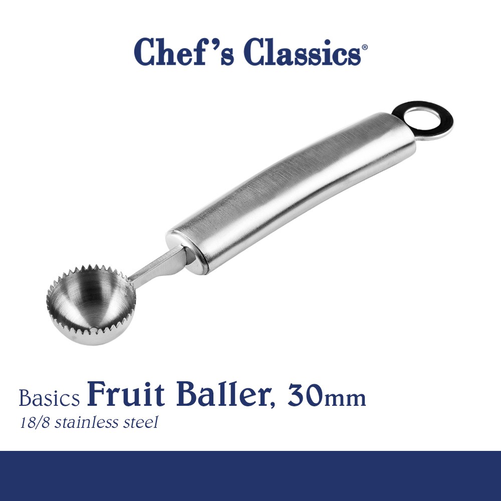 Chef's Classics Basics Stainless Steel Fruit Baller, 30mm | Shopee ...