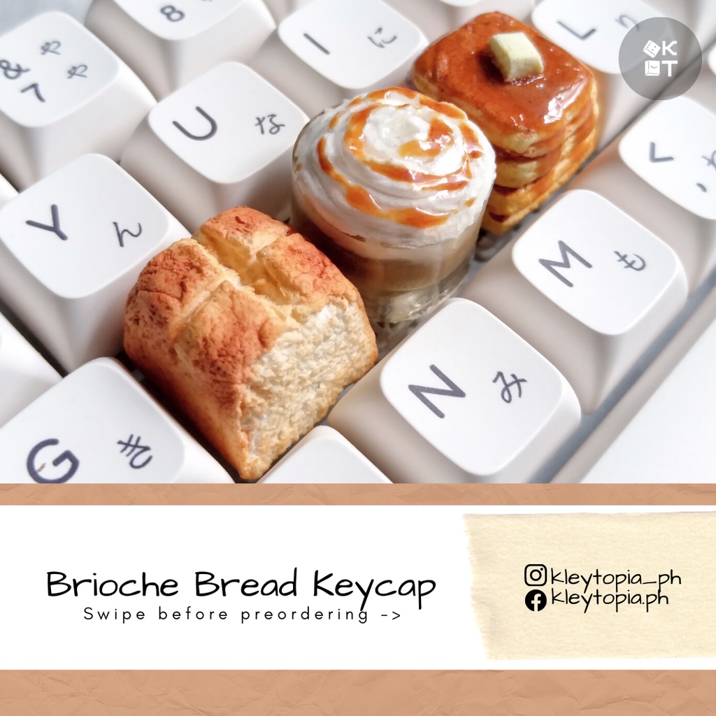 BRIOCHE BREAD | Earth Tone Bundle | Handmade Custom Artisan Keycaps ...