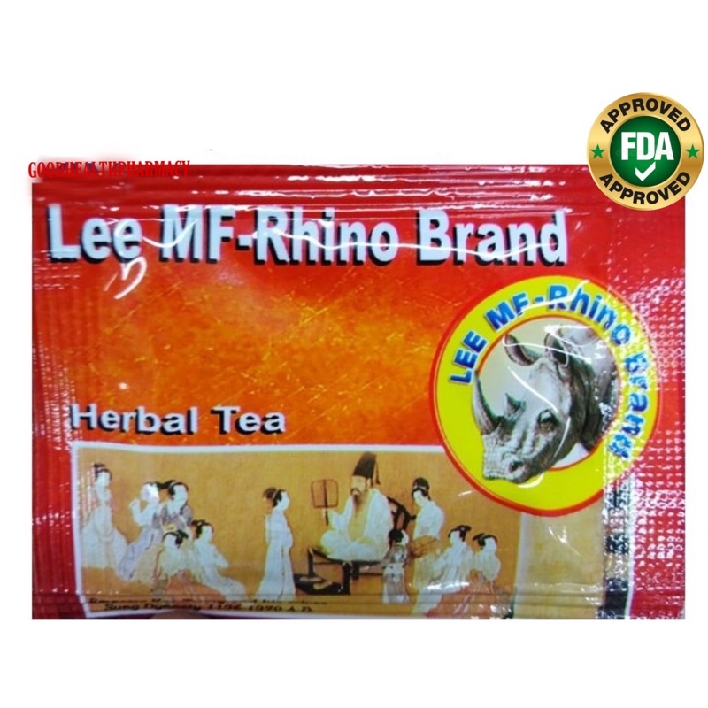 LEE MF RHINO Herbal Tea sold per piece Shopee Philippines