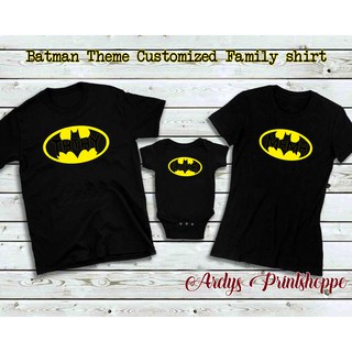 Batman Theme customized Family shirt | Shopee Philippines