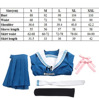 Anime Fruits Basket Cosplay Costume Tohru Honda Cosplay Uniform Jk Girl 