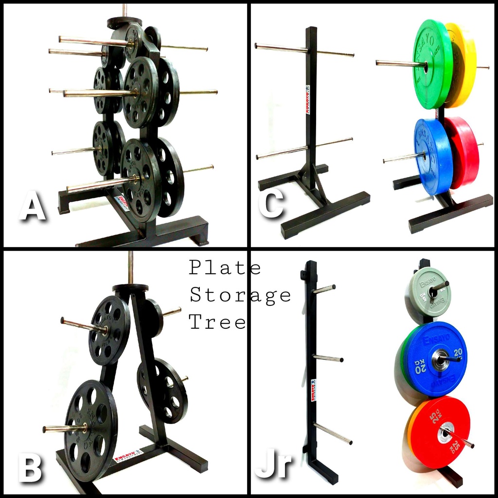 ENSAYO Plate STORAGE TREE Rack Olympic 2Inch or Standard 1" Size Steel