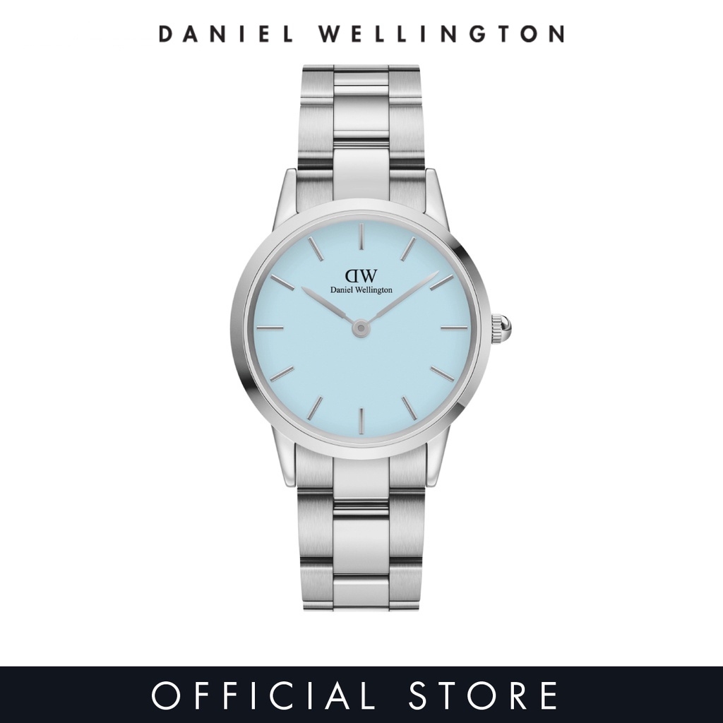 2 Years Warranty Daniel Wellington Iconic Link Capri 28 32 36mm Silver Pastel Blue watch DW Unisex Watch for Men Women Fashion Watch DW Official Authentic Shopee Philippines