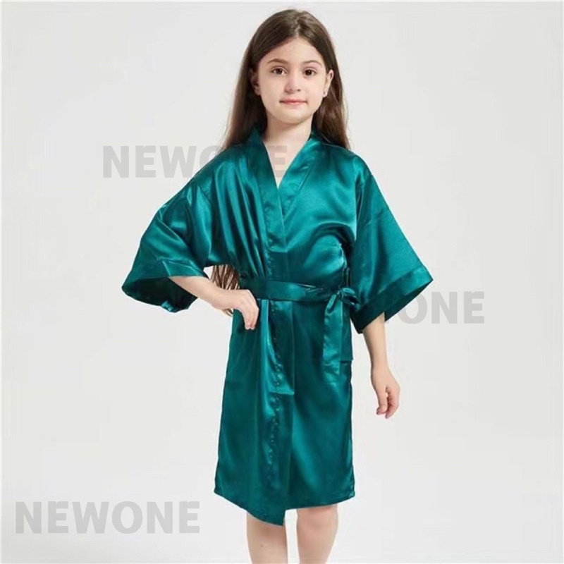 𝙉𝙀𝙒𝙊𝙉𝙀 𝙎𝙩𝙪𝙙𝙞𝙤 ® Kids Silk Robe / Unisex / High Quality | Shopee Philippines