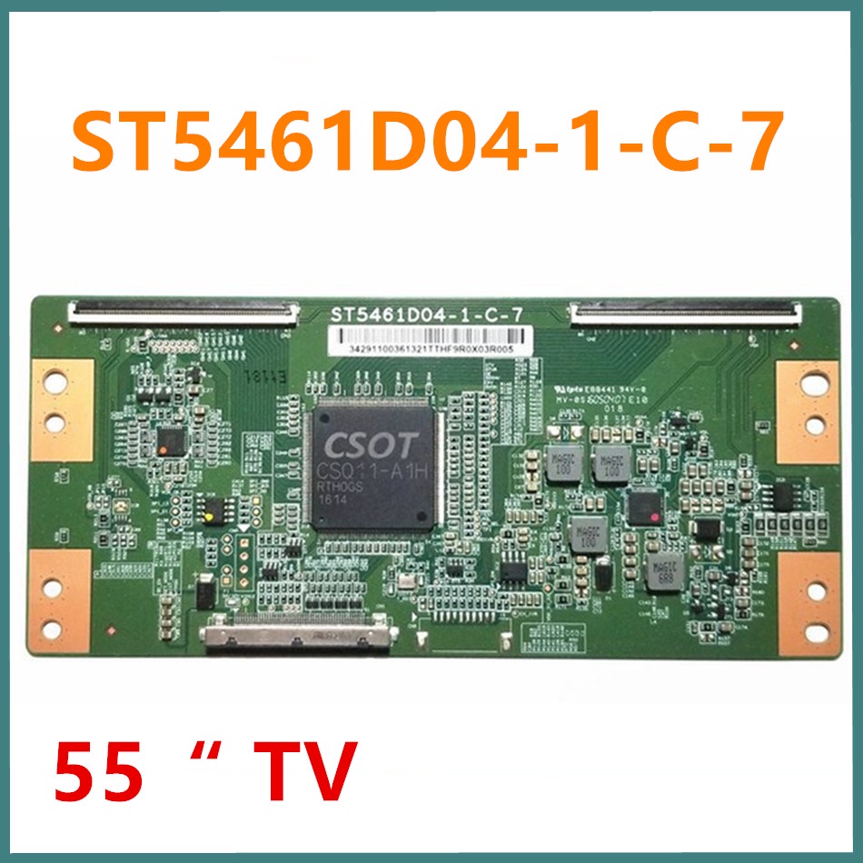 View of T-COM Board ST5461D04-1-C-7 Logic Board TCL Leroy LeTV Changhong and ...