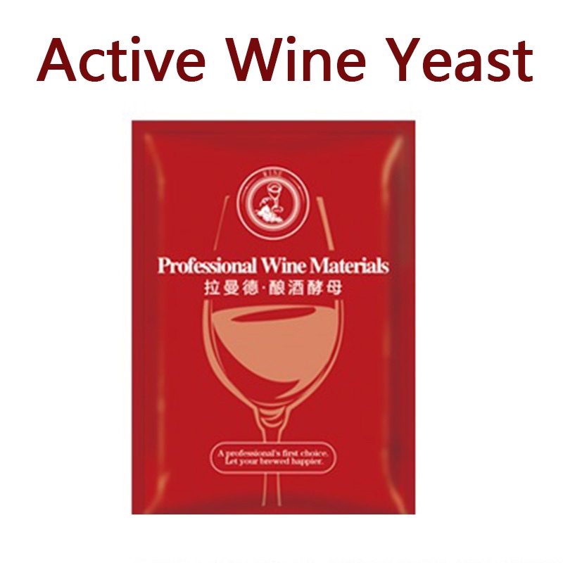Fermentation Wine Yeast Home Brewing Saccharomyces Cerevisiae Wine Yeast 5g For 25kg Grape