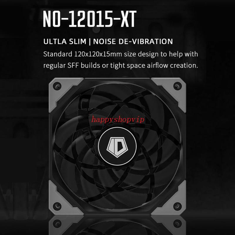 HSV 12015XT 120mm PWM PC Case Fan Ultra Slim Quiet Computer CPU Water