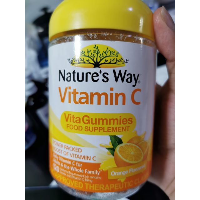 Nature's Way Vitamin C Vita gummies 120pcs Shopee Philippines