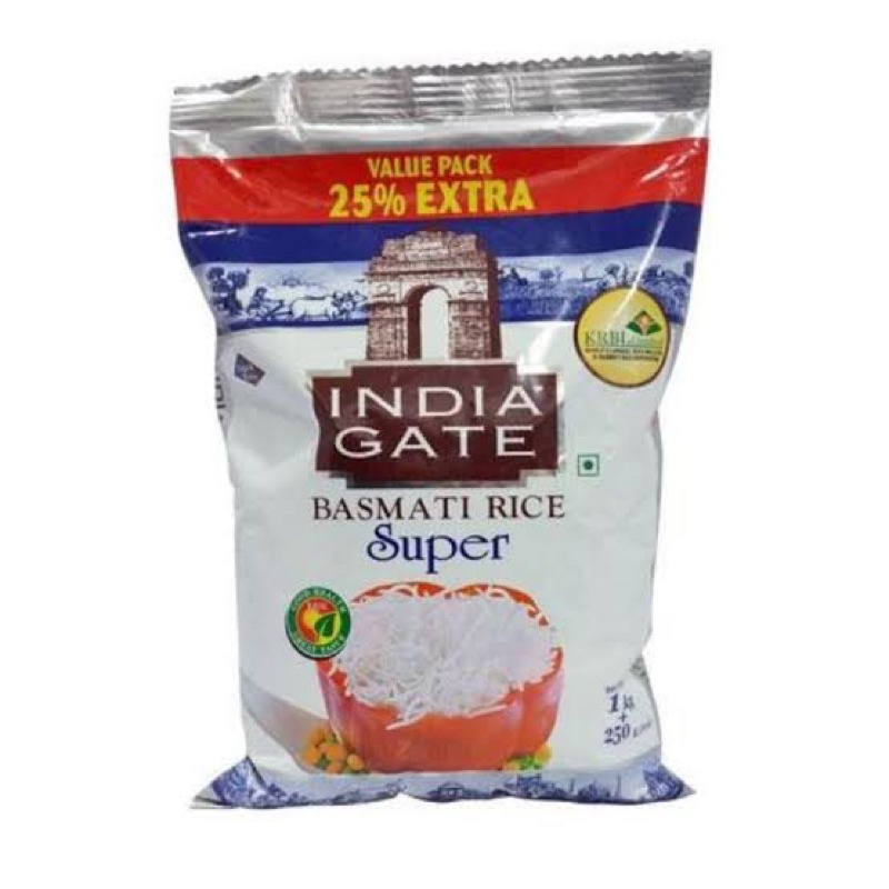 India Gate Super Basmati Rice 1kg Shopee Philippines