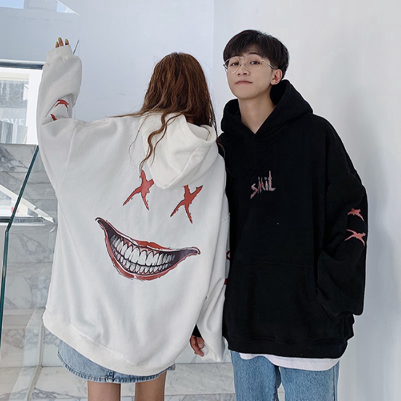 Hoodie couple cheap shopee