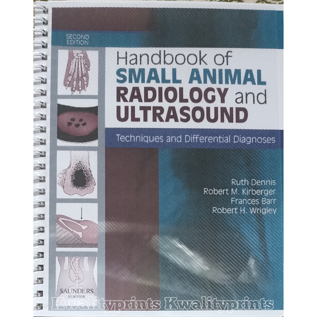 HANDBOOK OF SMALL ANIMAL RADIOLOGY AND ULTRASOUND | Shopee Philippines