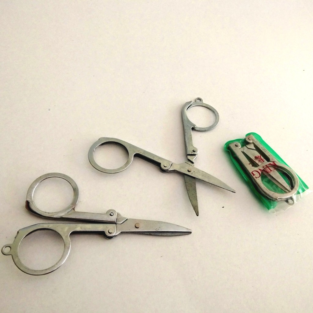 Small Folding Scissors Folding Scissors Folding Scissors | Shopee ...