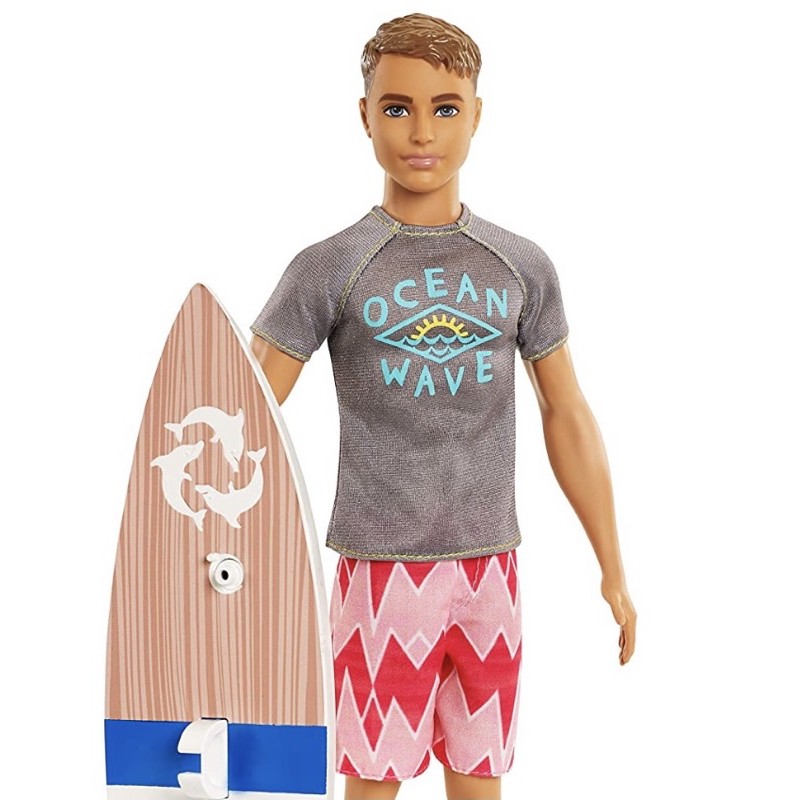 Barbie Dolphin Magic Ken with Surfboard and Puppy Shopee Philippines