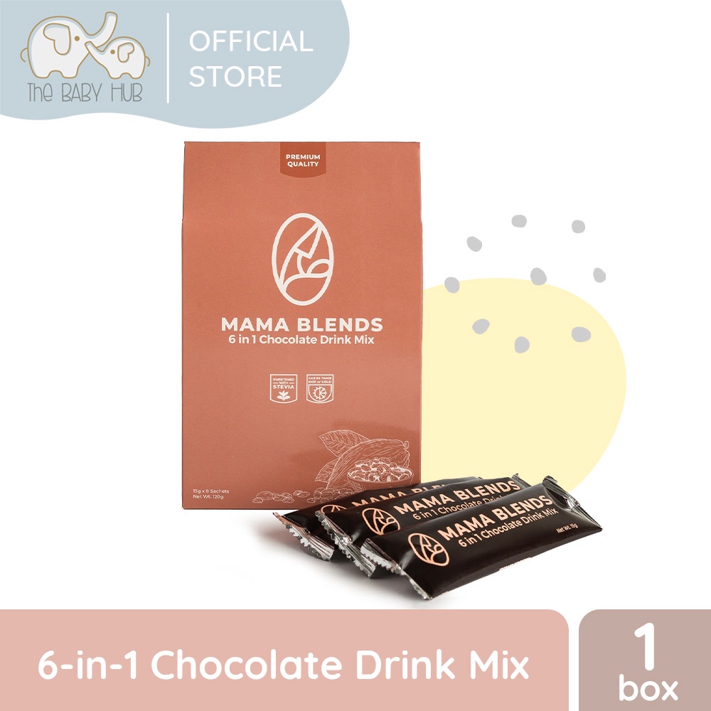 Mama Blends 6-in-1 Chocolate Drink Mix | Shopee Philippines