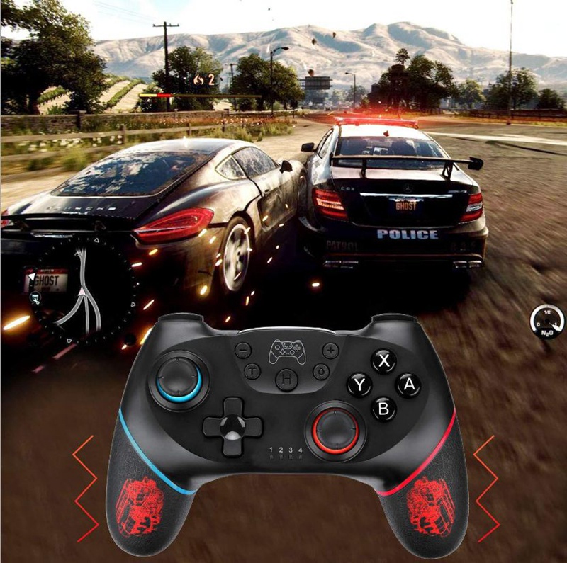Sw001 Nintendo Switch Dual Vibration Gamepad Wireless Controller ...