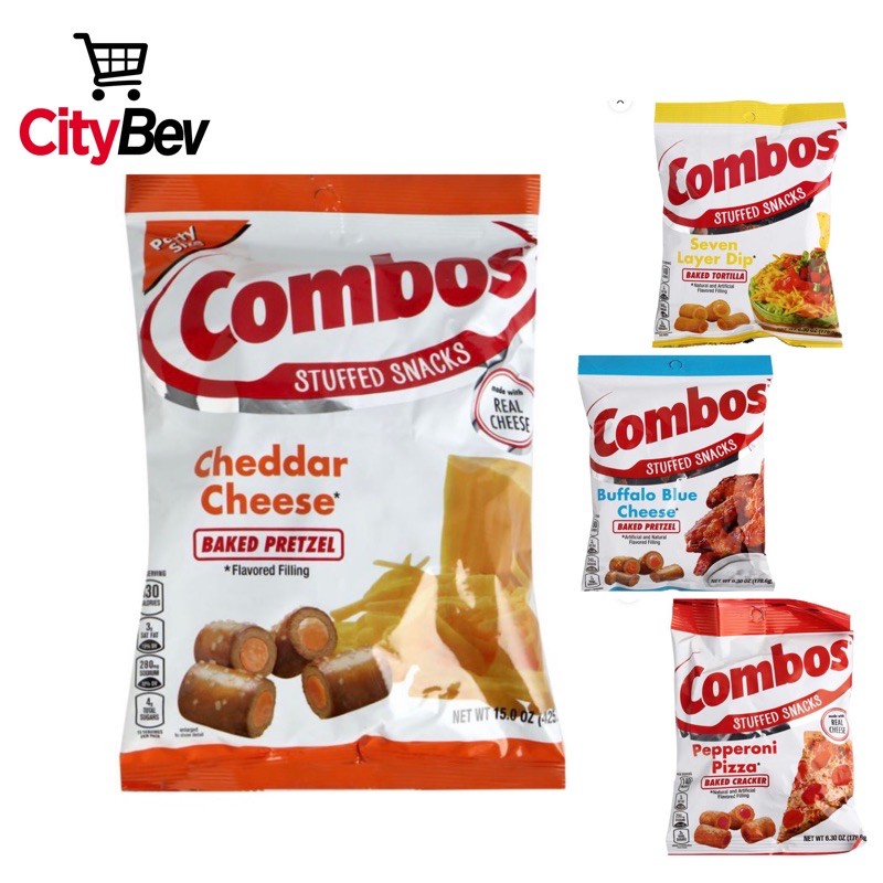 Combos Cheddar Cheese Assorted Flavors per pack Shopee Philippines