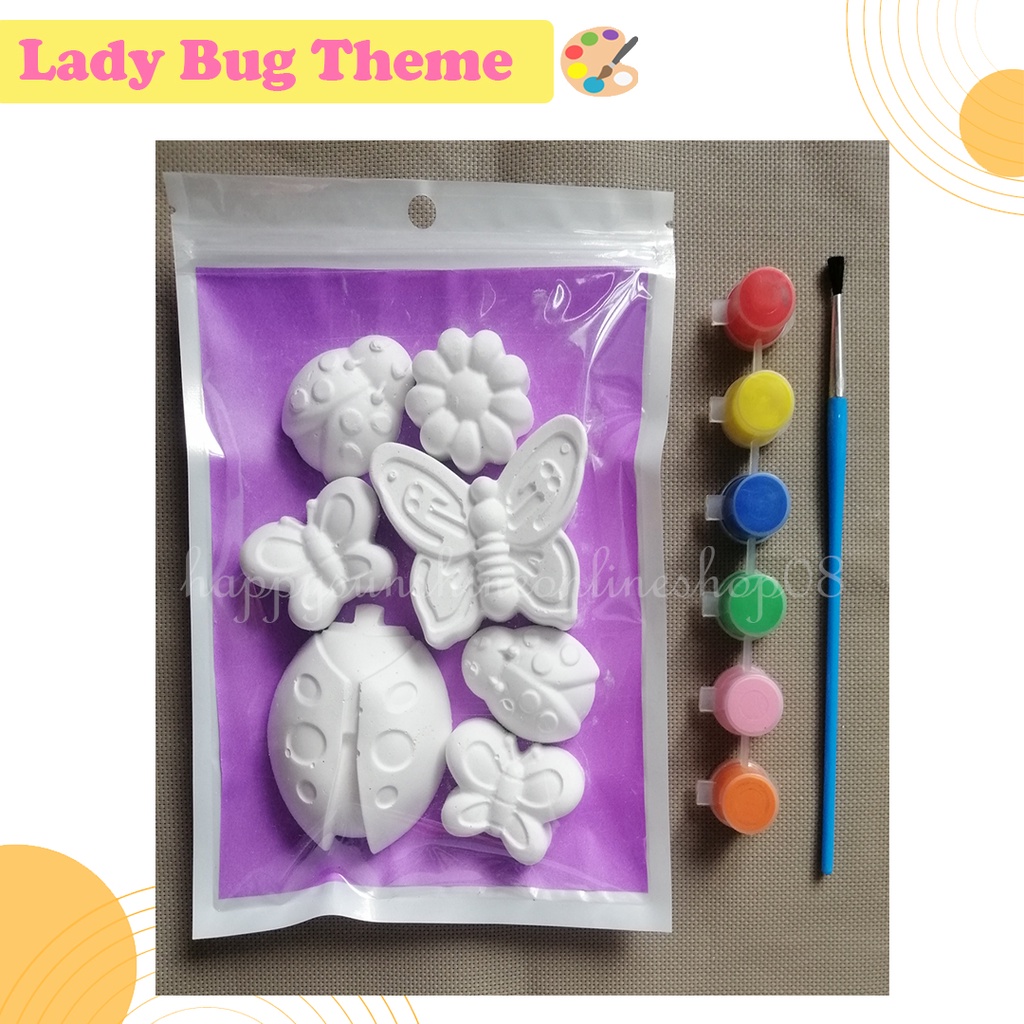 Happysunshine Lady Bug Theme - Painting Kits I Poster Colors I Arts and ...