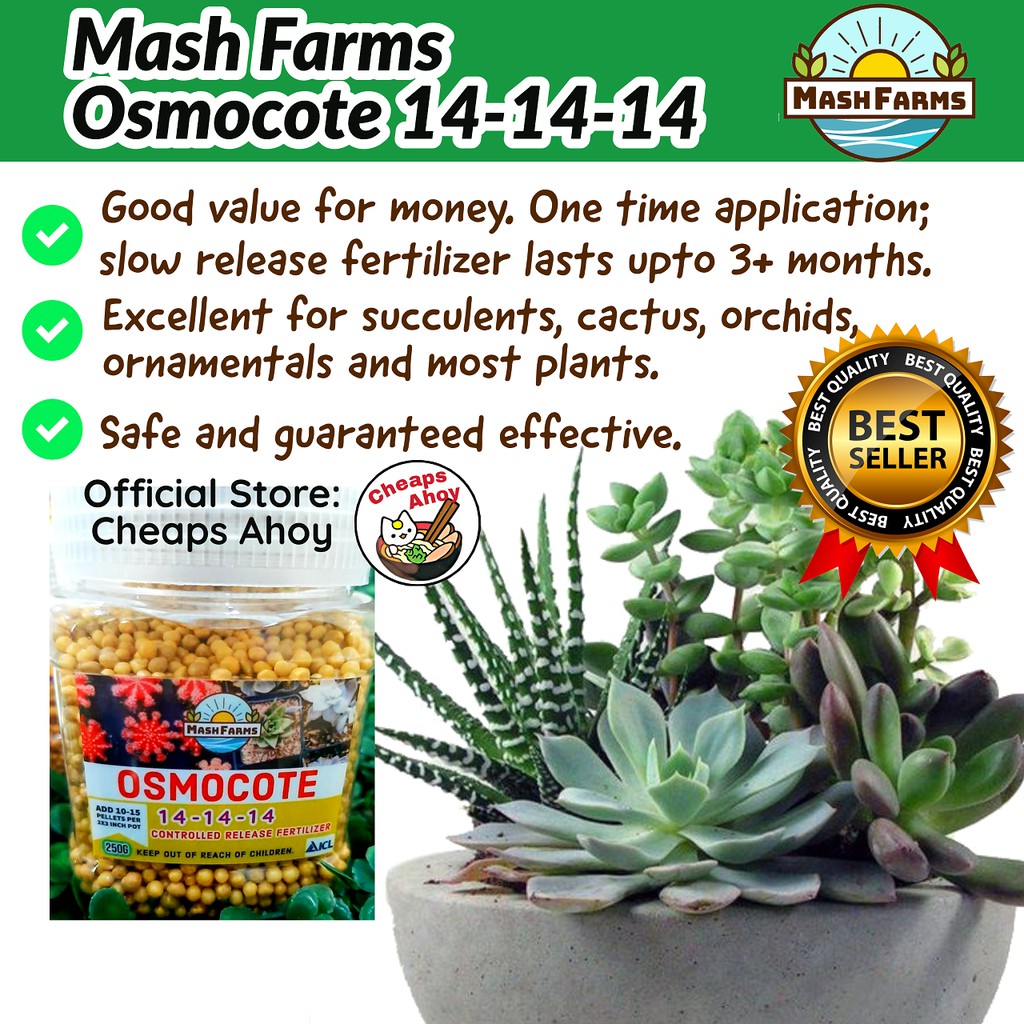 OSMOCOTE Original 141414 Succulent MASH FARMS Shopee Philippines