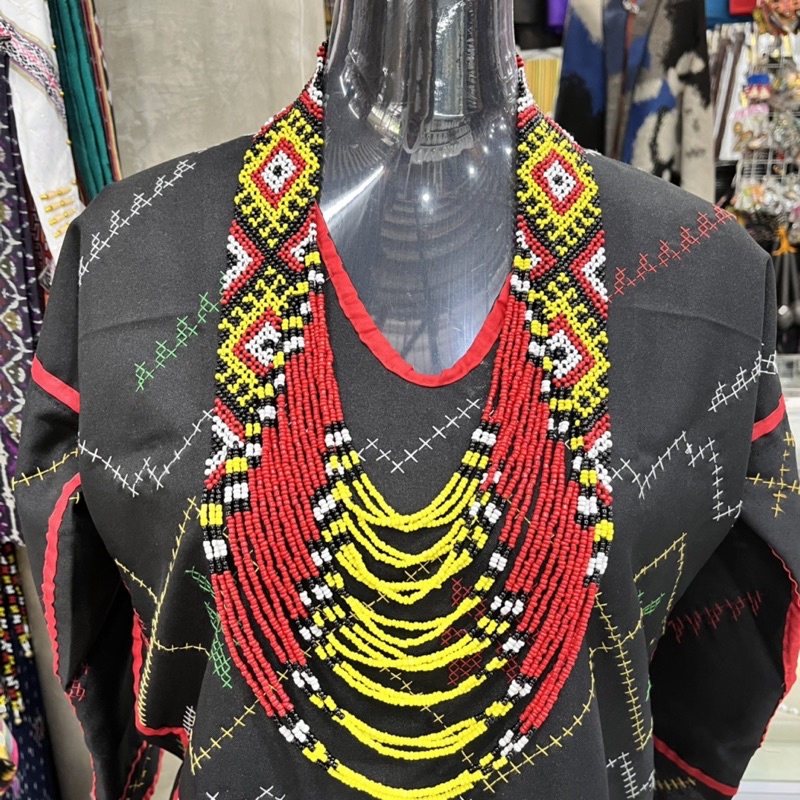 Ethnic Manobo Tboli 8 layers Necklace Beaded Necklace Traditional ...