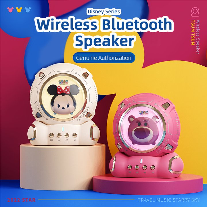 Mini Wireless Bluetooth Speaker Portable Speakers Stereo Subwoofer Cute ...