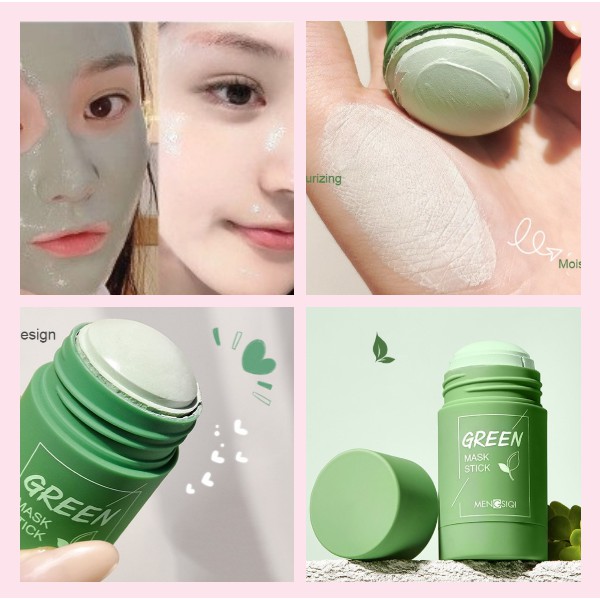 MEIDIAN Green Tea Cleansing Clay Stick Facial mask Acne Cleansing Beauty Skin Green Tea