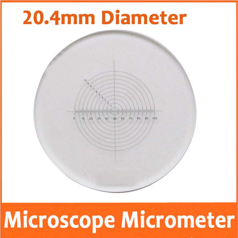 OLYMPUS Biological Microscope 23.2mm Eyepiece Lens Scale Micrometer ...