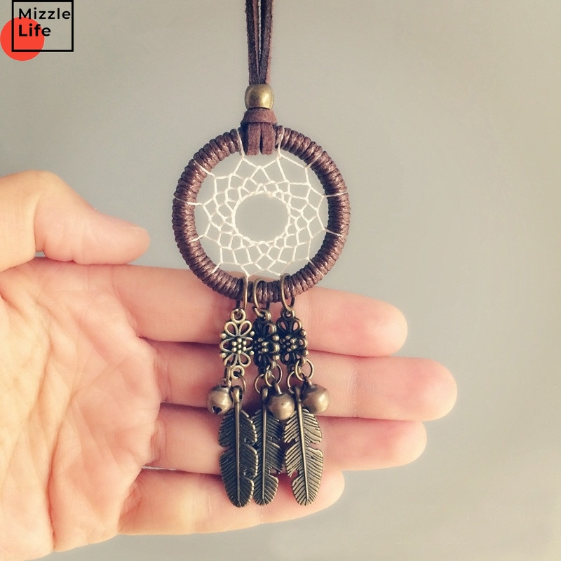 Dream catcher necklace clearance