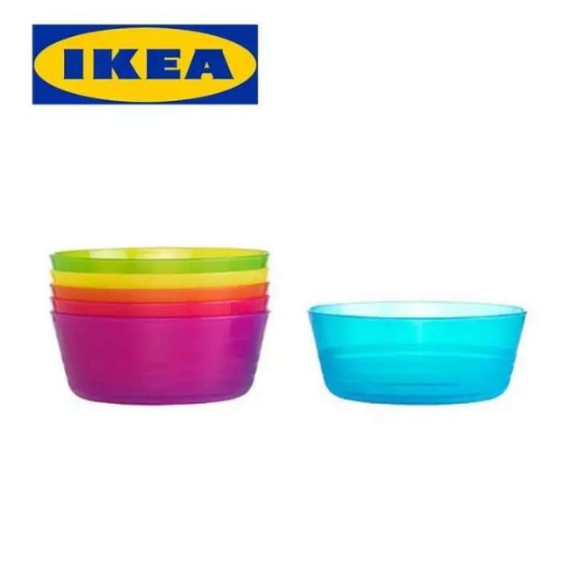 IKEA Kalas Plasticwares for Kids (cups, bowls, cutlery set) Shopee