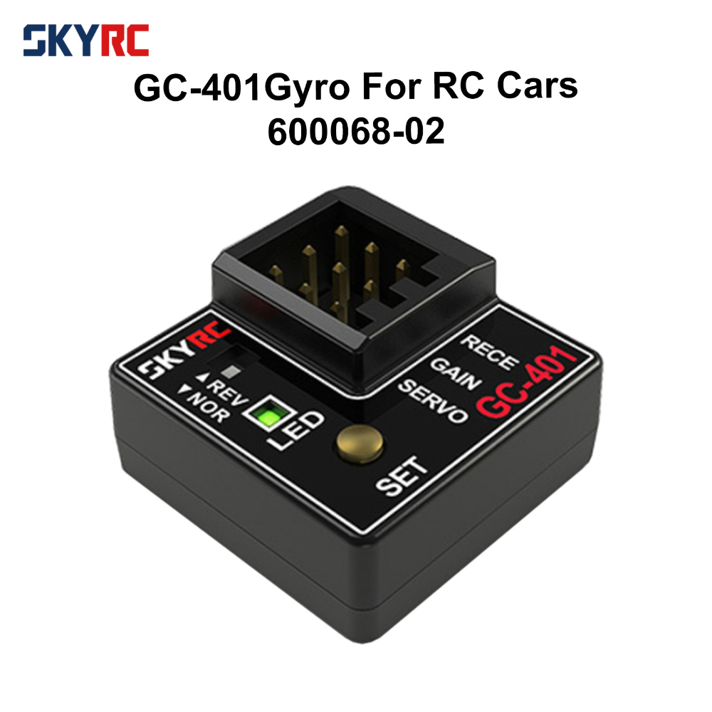 SKYRC GC401 Gyro Gyroscope for RC Car Drift Racing Car Steering Output Integrated Compact Design New Upgraded V2 Version VS GC301