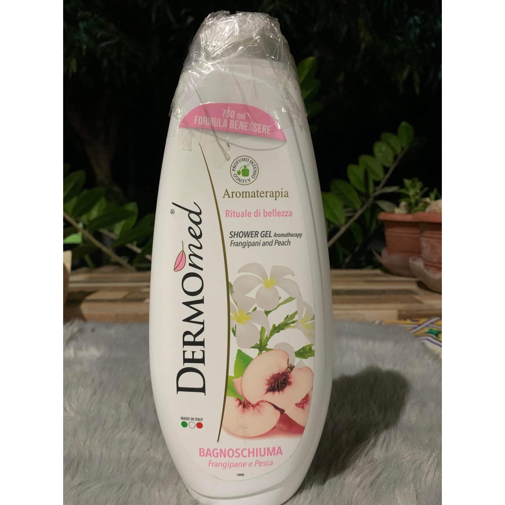 DERMOMED SHOWER GEL FRANGIPANI AND PEACH 750 ML Shopee Philippines