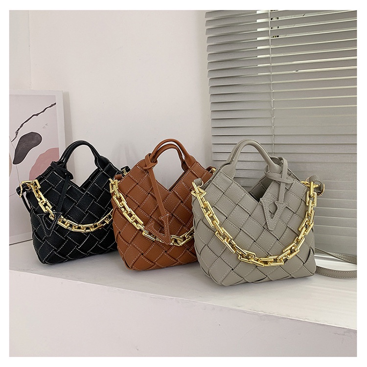 Heavy Industry Woven MotherInLaw Handbag Women's Bag 2022 New Style